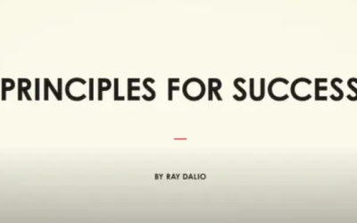 Principles For Success (In 30 Minutes)